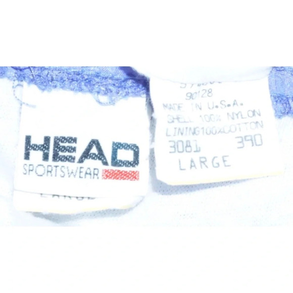 Sweatsuit Head 2 Piece Purple Zip leg Size L - Picture 8 of 8